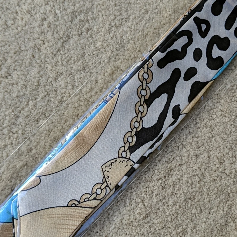 Beautiful Silky Soft Twilly Skinny Scarf